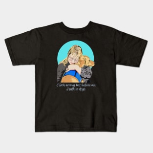 Talk to your Dog on Dark Item Kids T-Shirt